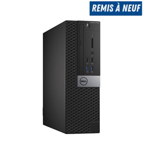 DELL OptiPlex 7040 SFF – Intel Core i7-6700 – 8Go RAM – 256Go SSD – Intel HD Graphics 530 (Remis à neuf)
 Fiche Technique et Prix au Maroc
