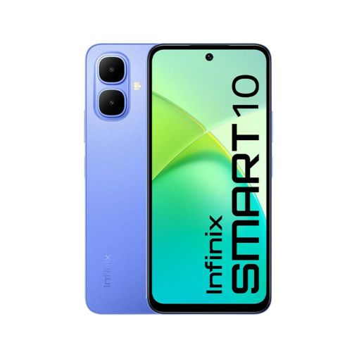 Infinix Smart 10 6.6" (64GB / 3GB jusqu'à 6Go) - IPS LCD 120Hz - Iris Blue
 Fiche Technique et Prix au Maroc