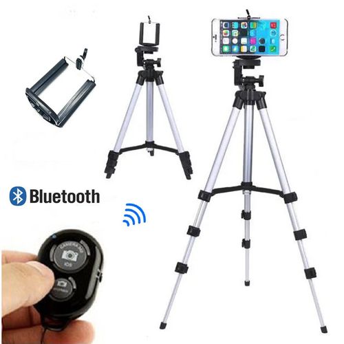 Tripod Bluetooth Multiusage Support Pour Selfie Telephone,Camera Appareil photo
 Fiche Technique et Prix au Maroc