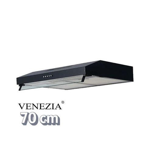 VENEZIA ITALIAN DESIGN Hotte casquette Noir 70cm - deux moteurs- deux filtres - Made in Turcy
 Fiche Technique et Prix au Maroc