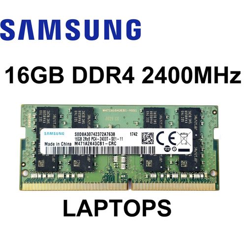 Samsung RAM PC Portable 16GB DDR4 2400Mhz Pour Ordinateur Portable
 Fiche Technique et Prix au Maroc