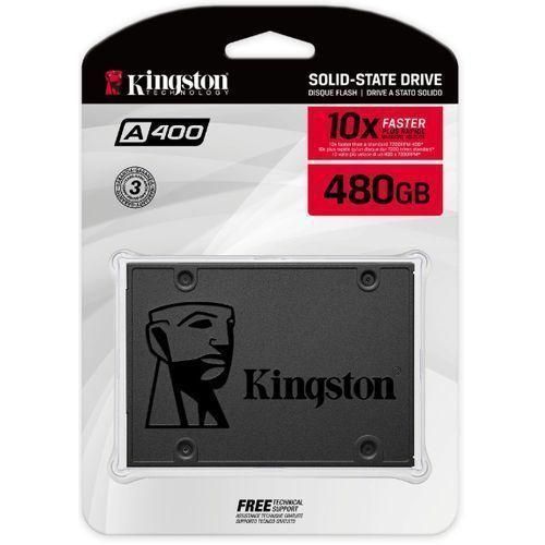 Kingston SSD 480GB (2.5"SATA 3) améliore et réactivité du système transferts fichiers plus rapide
 Fiche Technique et Prix au Maroc