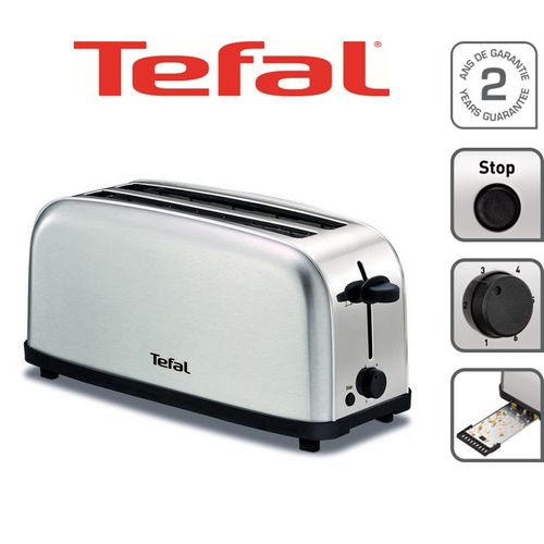 Tefal Equinox - Grille pain - 2 longues fentes - TL330D11
 Fiche Technique et Prix au Maroc