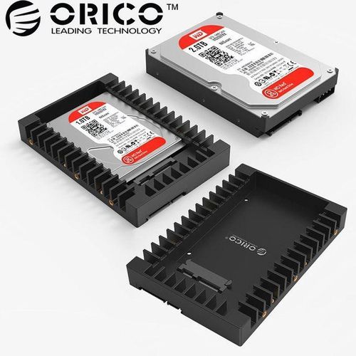 Orico BOITIES de Montage pour Disques Durs 2,5" vers 3,5" Adaptateur de SSD Interne Support de Montage pour 2,5 Pouces 7/9,5/12,5 mm SATA HDD SSD
 Fiche Technique et Prix au Maroc