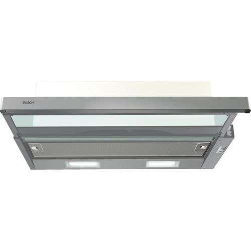 Bosch Hotte télescopique grise 60 cm avec filtre à graisse aluminium éclairage led silencieuse 3 vitesses
 Fiche Technique et Prix au Maroc