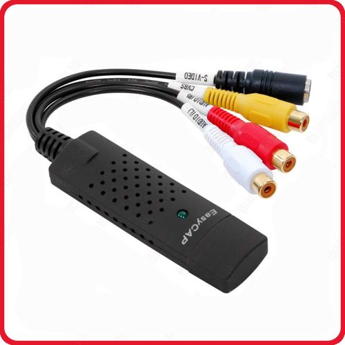 Clé USB 2.0 Carte Capture Audio Video EasyCap Convertisseur PC Adaptateur TV VHS
 Fiche Technique et Prix au Maroc
