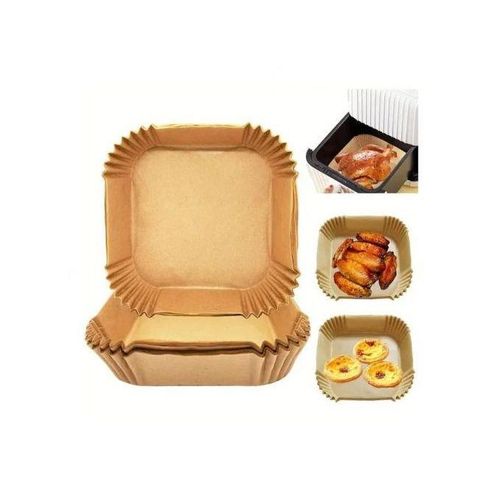 Papier cuisson air-fryer 100 pièces, Forme Carrée, friteuse sans huile 200X45mm
 Fiche Technique et Prix au Maroc