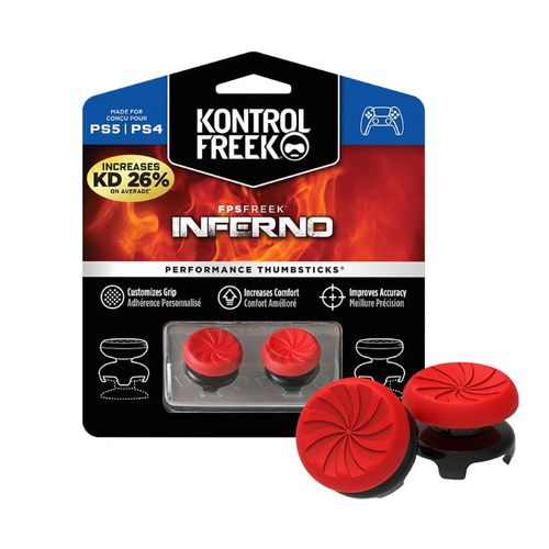 Kontrolfreek Joysticks FPS Freek Inferno performance pour manette PS4 et PS5
 Fiche Technique et Prix au Maroc