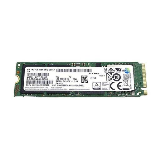 Samsung Disque Dur Interne SSD 256GB NVMe M.2 2280 PCIe 3.0 X4 Reconditionné Pour PC Portable Ou De Bureau
 Fiche Technique et Prix au Maroc