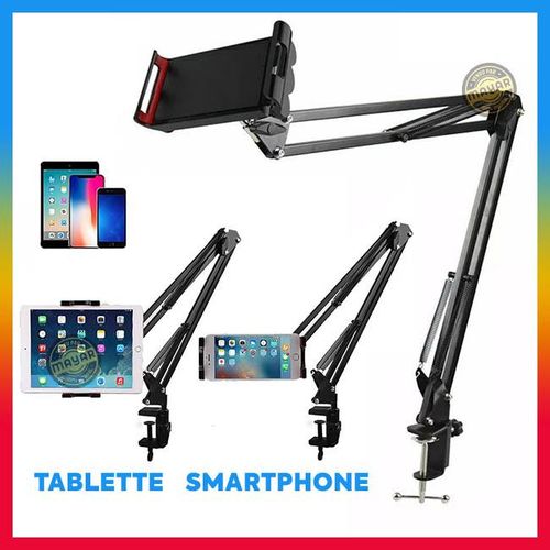 Support de Fixation Universel 360° pour Tablette et Téléphones
 Fiche Technique et Prix au Maroc