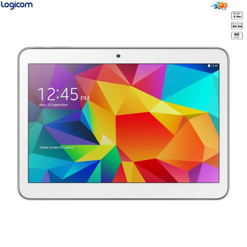 Logicom Tablette 104 10.1" IPS 4G 32GB Ram 2GB Android 13 5000 mAh-White
 Fiche Technique et Prix au Maroc