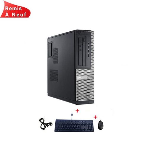 DELL OPTIPLEX 3010-Intel Core i3-3240 (3.40 GHz)-4Go-250Go-Windows 7 Pro-Remis à neuf
 Fiche Technique et Prix au Maroc