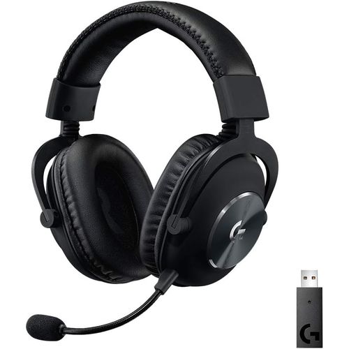 Logitech G PRO X LIGHTSPEED Casque gaming sans fil avec technologie de filtre de micro Blue VOICE, transducteurs PRO-G 50mm, DTS Headphone: X 2.0, 20 heures de batterie, PC, PS5, PS4, Switch- Noir
 Fiche Technique et Prix au Maroc