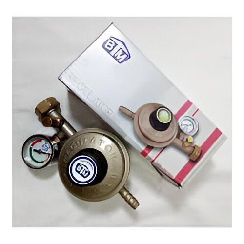 BTM Meilleur Détendeur de Gaz BM avec Manomètre –Tendeur Régulateur de Pression Réglable, Haute Sécurité et Fiabilité pour Bouteilles de Gaz Butane/Propane – Idéal pour Usage Domestique, Professionnel, Barbecue, Cuisine ou Chauffage
 Fiche Technique et Prix au Maroc
