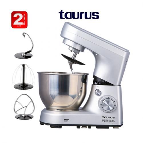 Taurus Robot pétrin multifonctions Perfecta 1200w-5L 2ans de garantie
 Fiche Technique et Prix au Maroc