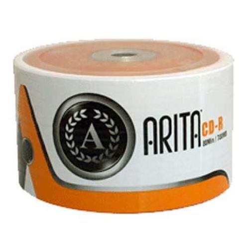 Arita PACK DE 50 CD-R Vierge - 80 Min - 700 MB, Haute Qualité
 Fiche Technique et Prix au Maroc