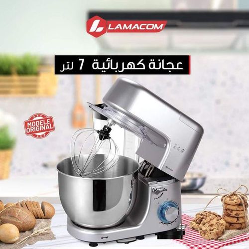 Lamacom Robot Petrin pâtissier multifonction 7L // 1300W
 Fiche Technique et Prix au Maroc