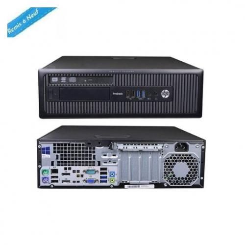 Hp 600 G1 SFF - CORE I5 - 4590 ( 3.3 Ghz ) 4GB / DVD-RW / 500GB / Remis à neuf
 Fiche Technique et Prix au Maroc