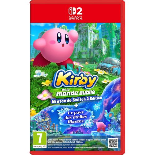 Nintendo Switch 2 Kirby et le monde oublié Nintendo + Le pays des étoiles filantes
 Fiche Technique et Prix au Maroc