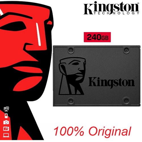 Kingston A400 Original SSD Interne 240GB 2.5" SATA3 6Gbp/s Pour Laptops Desktop
 Fiche Technique et Prix au Maroc