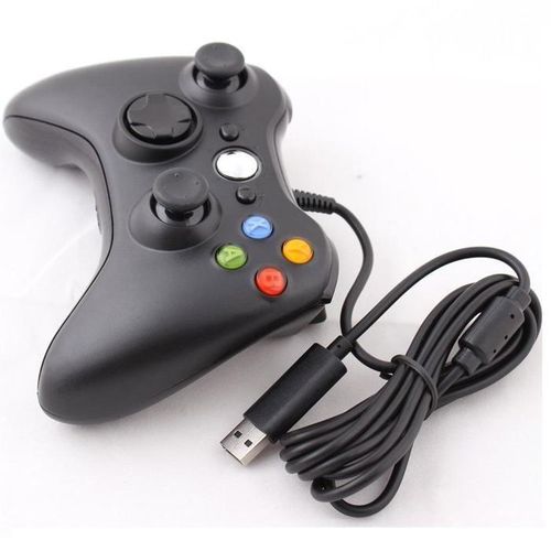 Manette de Jeu Filaire USB pour Xbox 360 et PC
 Fiche Technique et Prix au Maroc