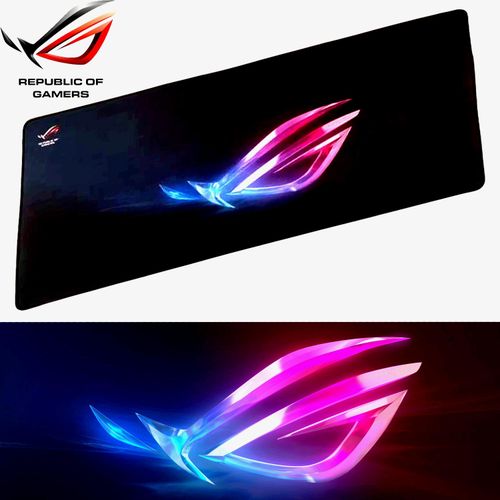 Grand Tapis souris clavier Gamer haute qualité pour PC bureau Asus ROG
 Fiche Technique et Prix au Maroc