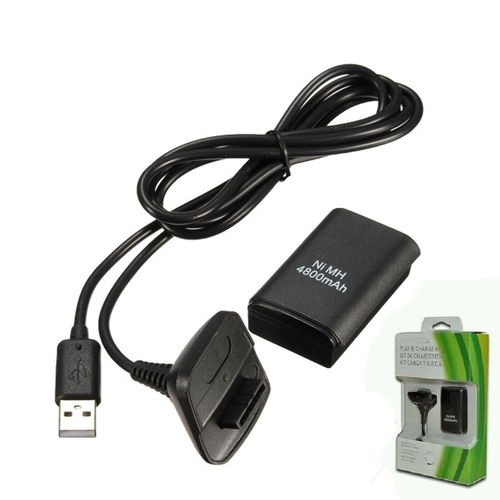 Kit de Chargement et Batterie 4800 mAh Play pour Xbox 360
 Fiche Technique et Prix au Maroc