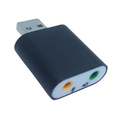 Sound Card 7.1 Channel USB To 3.5mm , Microphone, casque
 Fiche Technique et Prix au Maroc