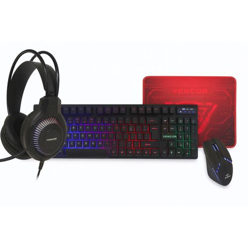 Jedel Pack Gaming Jedel Combo Clavier Casque Souris et Tapis de Jeu USB Filaire
 Fiche Technique et Prix au Maroc