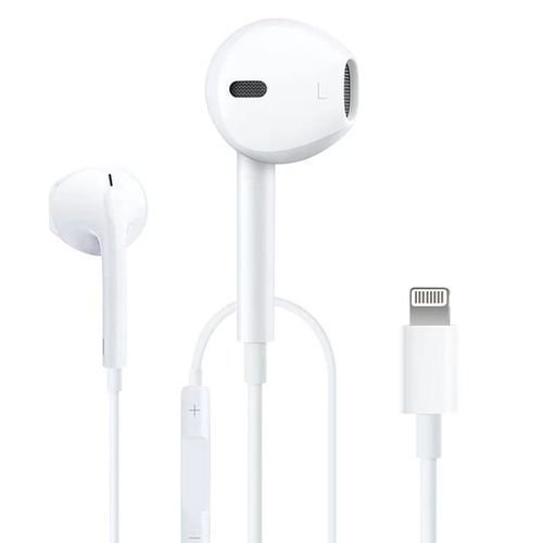 Ecouteurs filaire avec microphone  pour iPhone 7/7plus 8/8plusmax/Xr max 11/pro
 Fiche Technique et Prix au Maroc