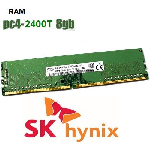 SK Hynix Mémoire RAM 8GB DDR4  PC4-2400T  Pour Pc Bureau
 Fiche Technique et Prix au Maroc