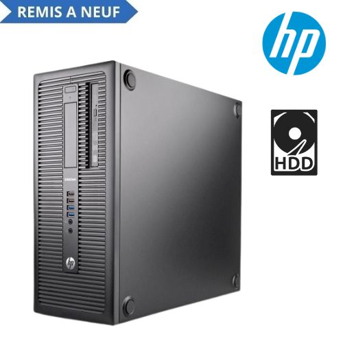 Hp PRODESK 600 G1 Tour Core i5 - 4590 3.30Ghz - 8Go - 500Go - Remis A Neuf
 Fiche Technique et Prix au Maroc