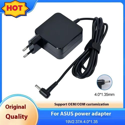 Adaptateur de chargeur pour ordinateur portable, 19V, 2,37 A, 45W, 4.0x1.35mm, ADP-45BW, pour Asus Zenbook UX305 UX21A UX32A X201E X202E U3000 UX52, alimentation électrique
 Fiche Technique et Prix au Maroc