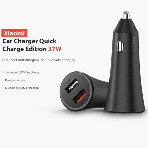 XIAOMI Mi Dual Port Car Charger 37W charge en voiture rapide et facile
 Fiche Technique et Prix au Maroc
