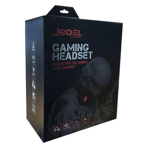 Jedel Casque Gamer Headphone Bass Stereo with Mic
 Fiche Technique et Prix au Maroc