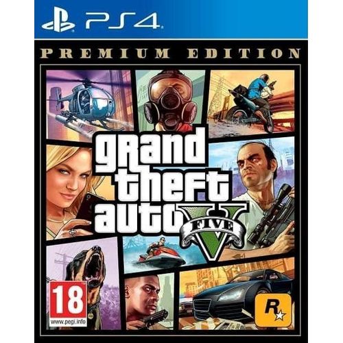 Rockstar Games Grand Theft Auto GTA 5 PS4 (Premium Edition)
 Fiche Technique et Prix au Maroc