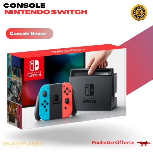 Nintendo Switch Console Neuf, Boîte & Tous Accessoires Inclus
 Fiche Technique et Prix au Maroc