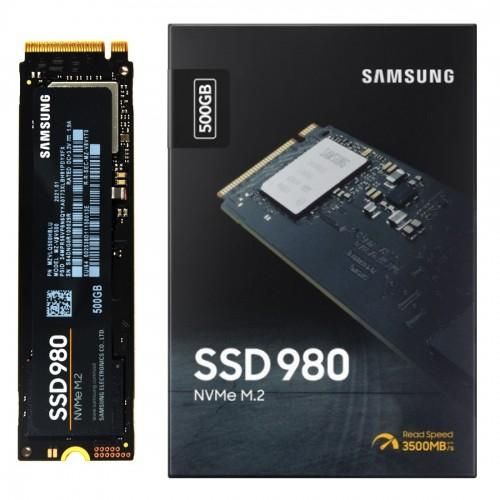 Samsung SSD 980 M.2 PCIe 3.0 NVMe 500GB - Contrôle Thermique Intelligent, Avec Grande Vitesse 3500MBs
 Fiche Technique et Prix au Maroc
