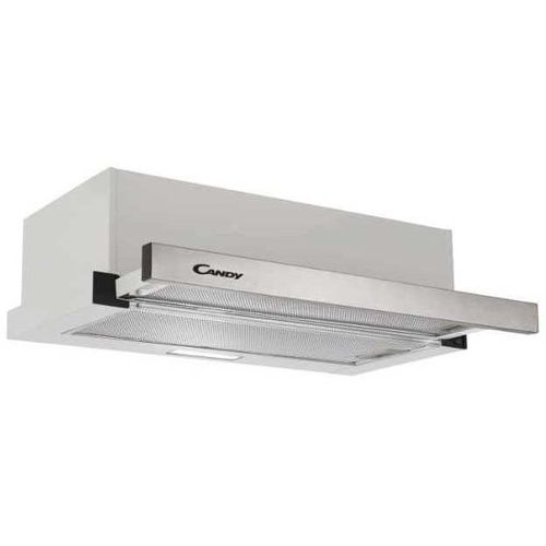 Candy Hotte télescopique grise 60 cm avec filtre à graisse aluminium éclairage led 2 vitesses
 Fiche Technique et Prix au Maroc