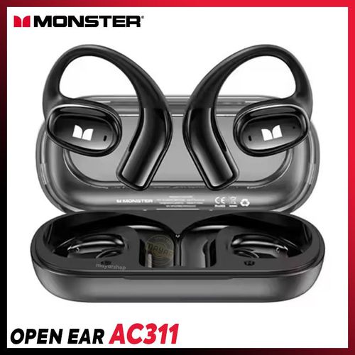 Monster Open Ear AC311 – Écouteurs Bluetooth 5.4 à Conduction d’Air, 30h d’Autonomie, technologie ENC, Appels HD, Étanches IPX5, Design Ouvert Confortable Pour Android et iPhone
 Fiche Technique et Prix au Maroc