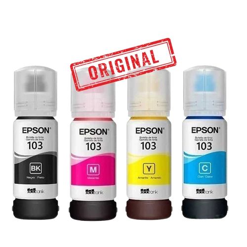 Epson PACK Bouteille d’encre 103 Epson EcoTank d’origine
 Fiche Technique et Prix au Maroc