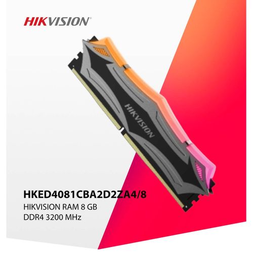 Hikvision Barrette mémoire U-DIMM 8GB DDR4 3200 MHz - PC bureau (HKED4081CBA2D2ZA4)
 Fiche Technique et Prix au Maroc