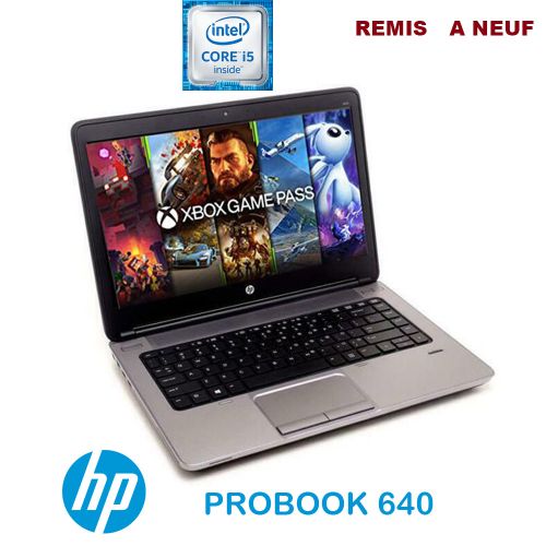 Hp ProBook 640 - Intel Core i5 - 8Go RAM - 500Go HDD - 14" - (Remis à Neuf)
 Fiche Technique et Prix au Maroc