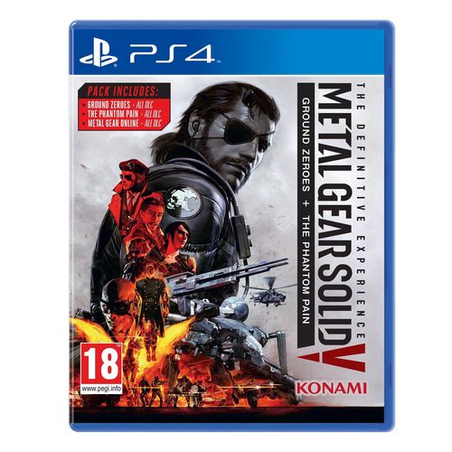 Konami Metal Gear Solid V The Definitive Experience PS4
 Fiche Technique et Prix au Maroc