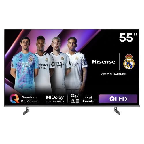 Hisense Smart TV QLED 4K 55'' - Garantie 24 Mois
 Fiche Technique et Prix au Maroc