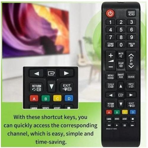 Telecommande Universelle pour Samsung LCD / LED / Telecommande Smart TV Samsung
 Fiche Technique et Prix au Maroc