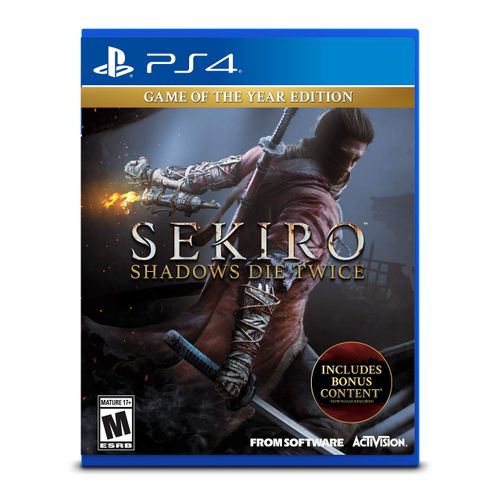 From Software Sekiro Shadows Die Twice PS4 Game of the year Inclus PS5
 Fiche Technique et Prix au Maroc