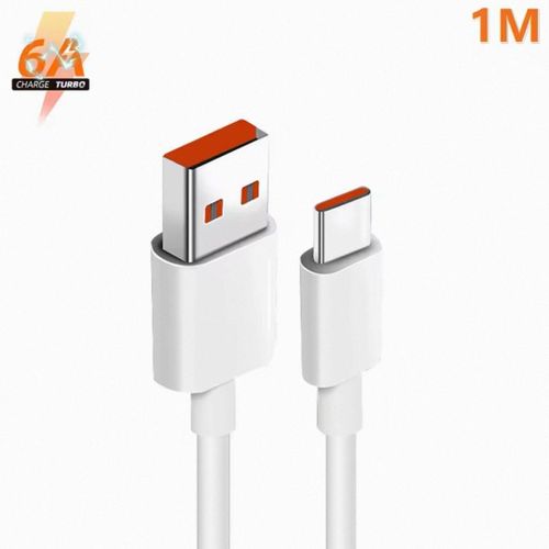 Awei Câble de charge Snap USB Type C Original compatible avec Xiaomi 120W 67W
 Fiche Technique et Prix au Maroc