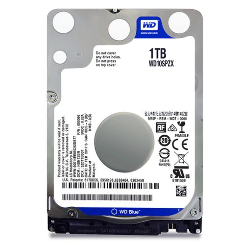 WD Disque Dur Interne 1TO / 1TB SATA Western Digital HDD 2.5" Slim 6GB/s - 1000GB Neuf
 Fiche Technique et Prix au Maroc