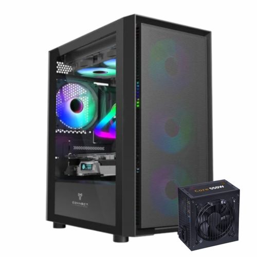 Connect Boîtier Airboost ARGB + PSU 550W
 Fiche Technique et Prix au Maroc